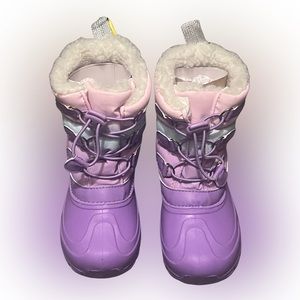 Members Mark Kids Snow Boots - Size 11/12, Brand New with Tags